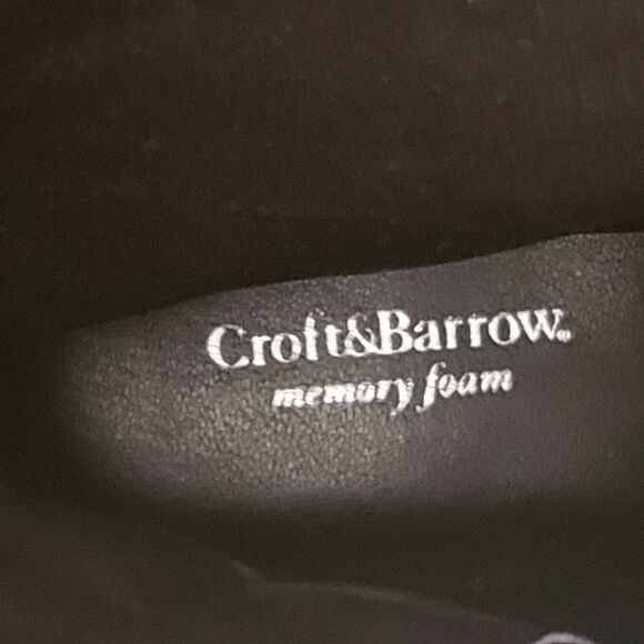 Croft & Barrow High Calf Side Zip Rounded Toe Brown Boots Size 6M - Picture 11 of 13